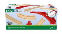 BRIO oplopende curven track pack