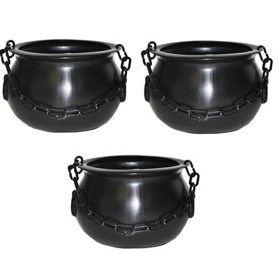 3x Heksenketel voor kinderen 24 cm