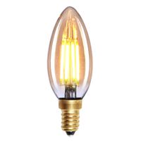 Highlight Lamp LED E14 kaars 4W 280LM 2200K Dimbaar amber - thumbnail