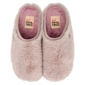 Hot Potatoes Pantoffels Kemerovo 60903 Beige / Roze maat