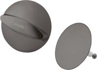 Hansgrohe Flexaplus afbouwdeel E afvoer- en overloopgarnituur, Brushed Black Chrome