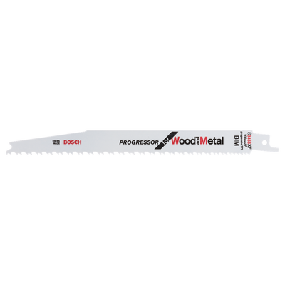 Bosch Accessoires S 3456 XF Reciprozaagblad | Hout & Metaal | 200 mm | 5 stuks - 2608654406