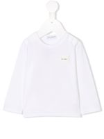 Dolce & Gabbana Kids top à logo - Blanc