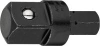 HAZET Adapter 2311 · 3/8 inch (10 mm) zeskant massief · 1/2 inch (12,5 mm) vierkant massief · Lengte: 38 mm HAZET Adapter 2311 · 3/8 inch (10 mm) zeskant massief · 1/2 inch (12,5 mm) vierkant massief · Lengte: 38 mm