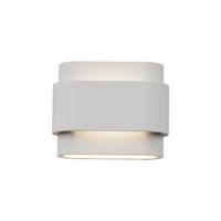 Artdelight Wandlamp Metz L 20 cm gips wit