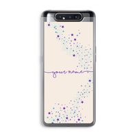 Sterren: Samsung Galaxy A80 Transparant Hoesje