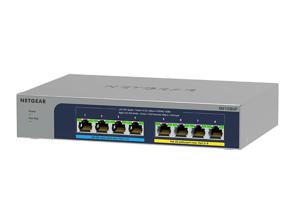 NETGEAR MS108UP Unmanaged 2.5G Ethernet (100/1000/2500) Power over Ethernet (PoE)