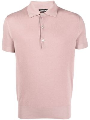 TOM FORD polo à manches courtes - Rose
