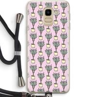 Boompje: Samsung Galaxy J6 (2018) Transparant Hoesje met koord