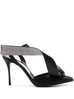 Sergio Rossi escarpins Marquise 100 mm à détail de nœud - Noir Sergio Rossi escarpins Marquise 100 mm à détail de nœud - Noir