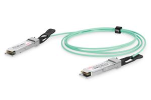 Digitus DN-81623 InfiniBand en Glasvezelkabel 3 m QSFP28 Aqua-kleur