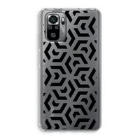 Crazy pattern: Xiaomi Redmi Note 10S Transparant Hoesje