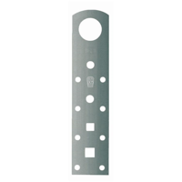 GB hijsoog 200x46x2.5 verzinkt | 50 stuks - GB0742400050