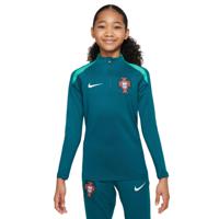 Nike Portugal Strike Trainingstrui 1/4-Zip 2024-2026 Kids Groen Lichtgroen - thumbnail