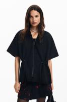 Verstelbare poncho - BLACK - U - thumbnail