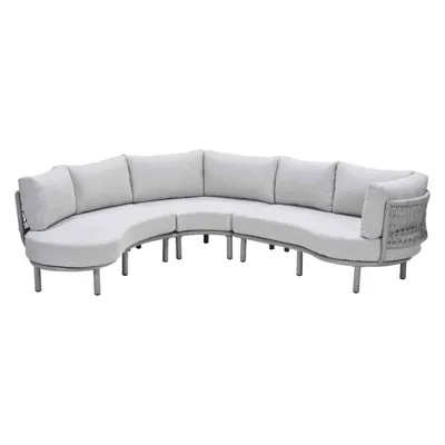 Matera L/D set 3-delig taupe/rope sand/vally sand