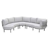 Matera L/D set 3-delig taupe/rope sand/vally sand