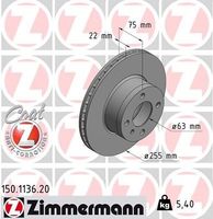 Remschijf Coat Z 150113620