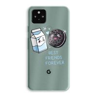 Best Friend Forever: Google Pixel 5a 5G Transparant Hoesje