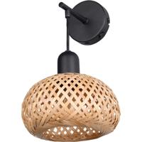 LED Wandlamp - Trion Lunik - 1 Lichtpunt tot 10 Watt - E27-fitting - Flexready Connect - Mat Zwart - Metaal