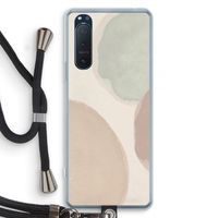 Geo #8: Sony Xperia 5 II Transparant Hoesje met koord