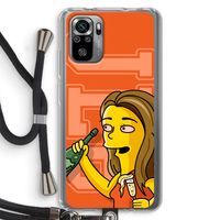 Jamie Lee Simpson: Xiaomi Redmi Note 10S Transparant Hoesje met koord