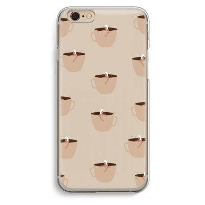 Morning coffee: iPhone 6 / 6S Transparant Hoesje
