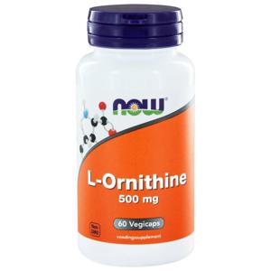 L-Ornithine 500mg Capsules 60 vegicaps