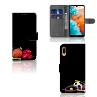 Huawei Y6 (2019) Wallet Case met Pasjes Sports