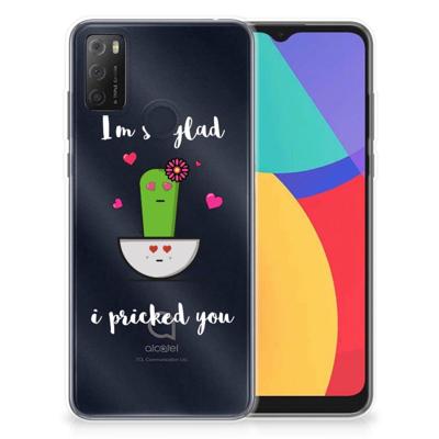 Alcatel 1S (2021) Telefoonhoesje met Naam Cactus Glad