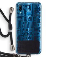 Moroccan Print: Huawei P20 Lite Transparant Hoesje met koord