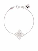 Roberto Coin bracelet Princess Flower Dubai en or blanc 18ct orné de diamants - Argent - thumbnail