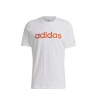 adidas Performance sport T-shirt wit/oranje - thumbnail