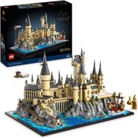 LEGO Harry Potter 76419 Zweinstein Castle en terrein, modelbouwpakket voor volwassenen, inclusief iconische locaties.