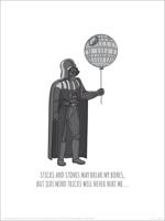 Kunstdruk Star Wars Jedi MinTricks 30x40cm
