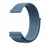 Sport Loop nylon bandje - Denim blauw - Huawei Watch GT 2 & GT 3 - 42mm Sport Loop nylon bandje - Denim blauw - Huawei Watch GT 2 & GT 3 - 42mm