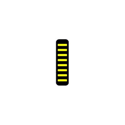 RRP Proguard bolt on v1 - front - sticker - mini - yellow