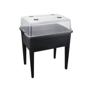 elho green basics grow table super xxl Buiten Kweektafel Vrijstaand Polypropyleen (PP) Zwart