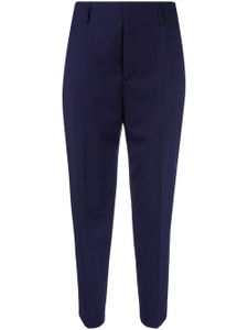 Filippa K pantalon de tailleur Karlie à coupe crop - Bleu