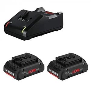 Bosch Professional Starterset 2x Accu 18V 4.0Ah ProCORE18V AMPShare + Lader GAL 18V-40 - 1600A01BA3