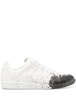 Maison Margiela Replica Paint-Splatter low-top sneakers - Blanc - thumbnail