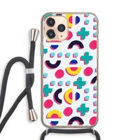 8-bit N°2: iPhone 11 Pro Transparant Hoesje met koord