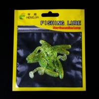 HENGJIA SO041 5cm/0 6 g 10 PC's Hengelsport Wobbler zachte Jigging vissen lokken Worm Swimbaits siliconen Bait