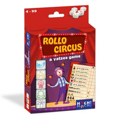 Asmodee Rollo Circus A Yatzee Game