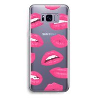 Bite my lip: Samsung Galaxy S8 Plus Transparant Hoesje