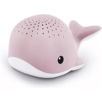 ZAZU Wally babynachtlamp Vrijstaand Roze, Wit - thumbnail