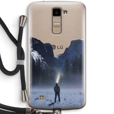 Wanderlust: LG K10 (2016) Transparant Hoesje met koord