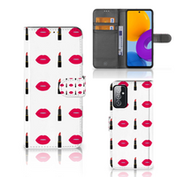 Samsung Galaxy M52 Telefoon Hoesje Lipstick Kiss