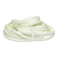 Contactgeluidreducerende strip wit 25 mtr Contactgeluidreducerende strip wit 25 mtr