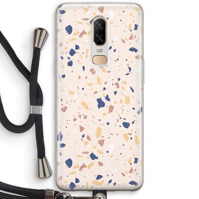 Terrazzo N°23: OnePlus 6 Transparant Hoesje met koord